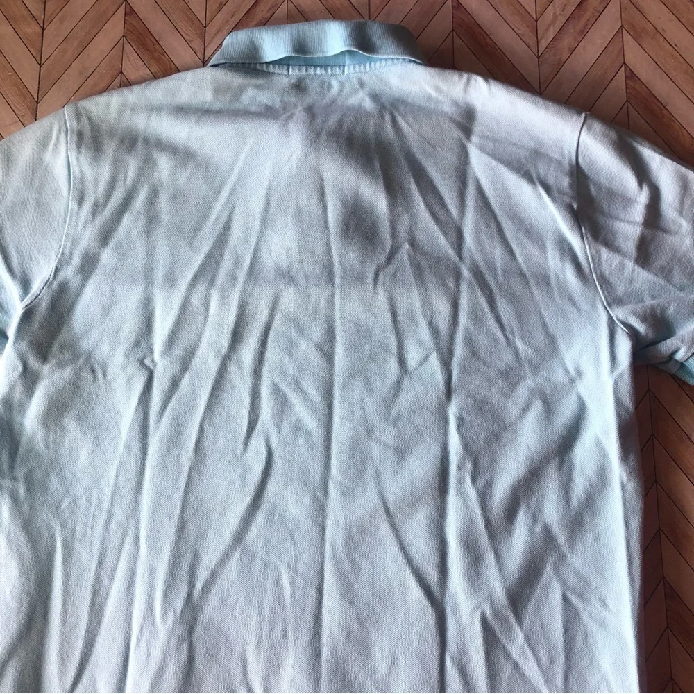 Polo Ralph Lauren Custom Fit Short Sleeve Blue Polo Size Medium